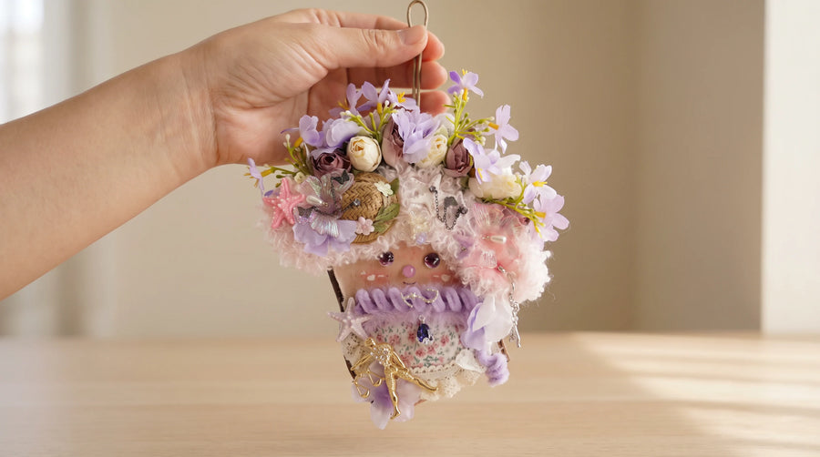 Libra Zodiac Handmade Hanging Ornament