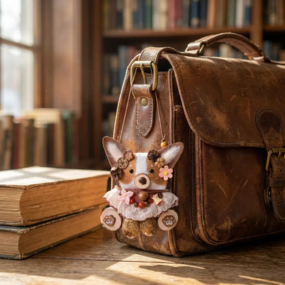 Woodland Corgi Charm